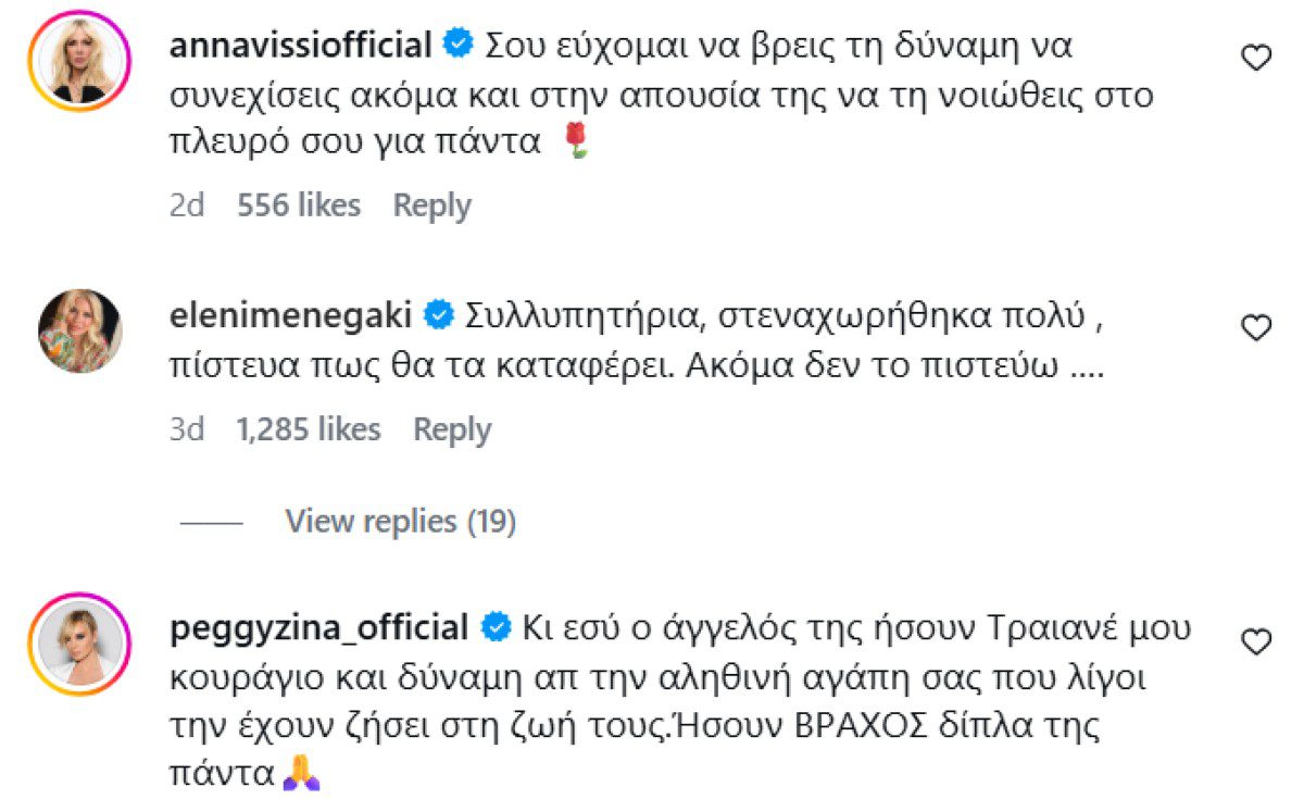 Το σχόλιο της Άννας Βίσση