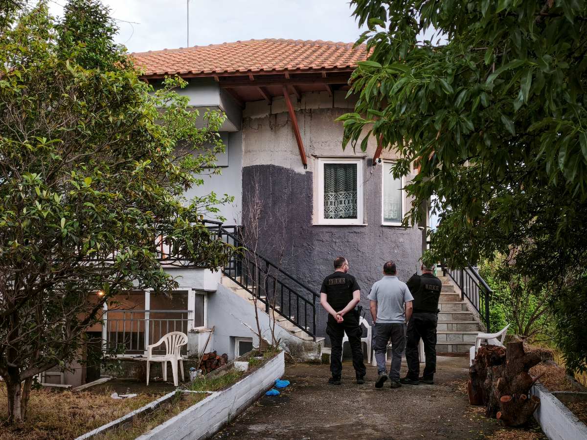 Το σπίτι όπου έγινε η δολοφονία στη Θεσσαλονίκη