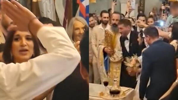 Ξύλο στον γαμπρό σε γάμο