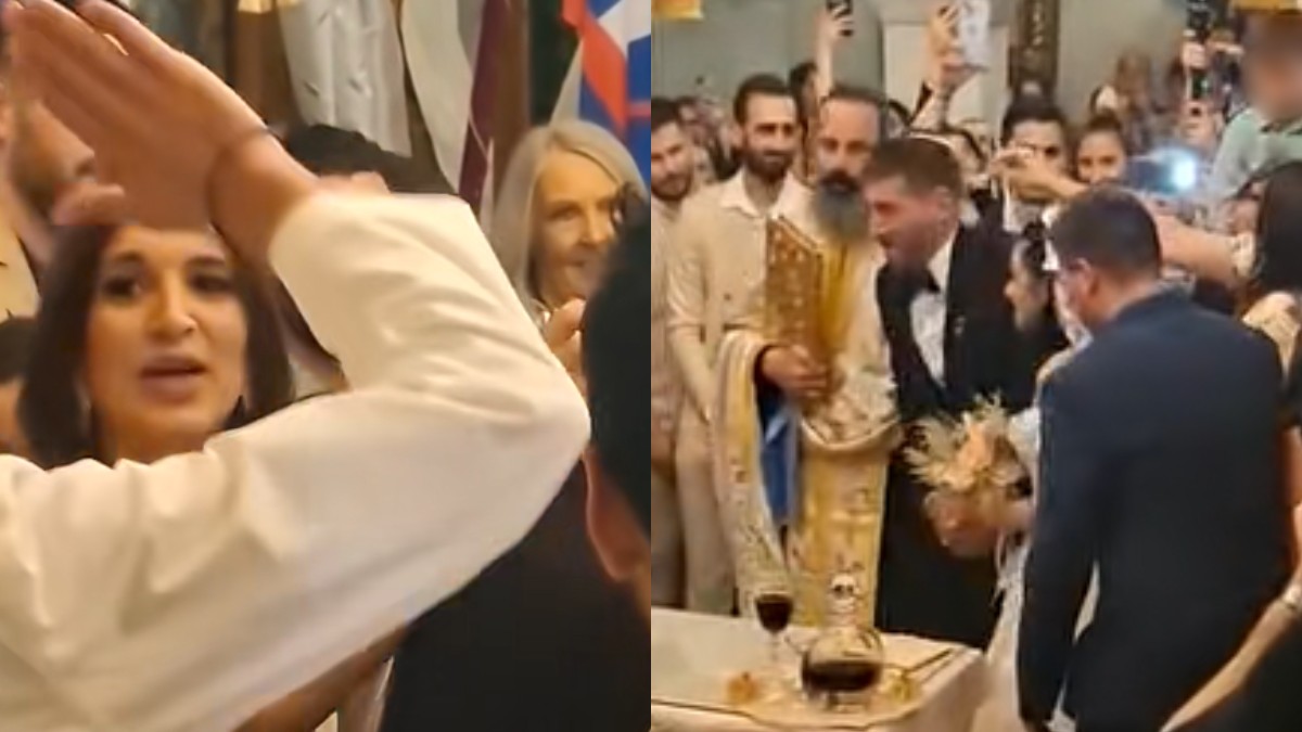 Ξύλο στον γαμπρό σε γάμο