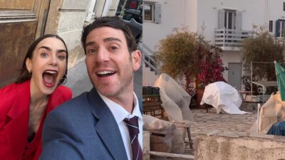 Η Emily στη Μύκονο
