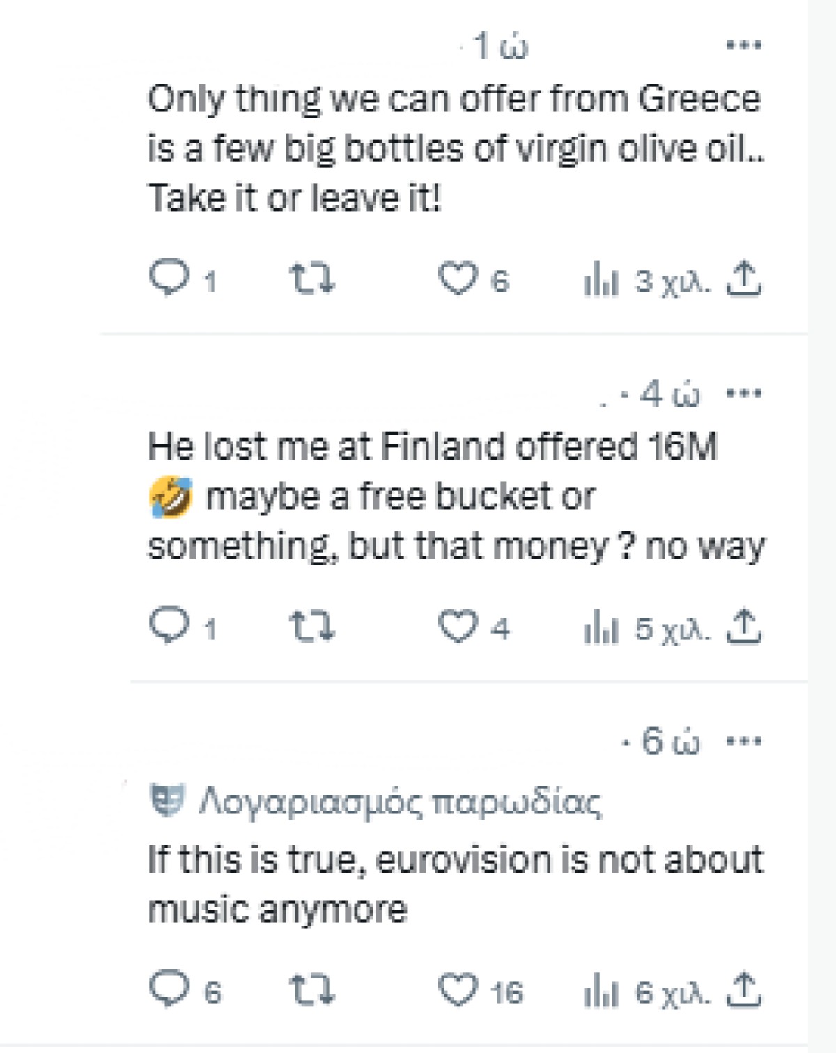Eurovision Σχόλια 