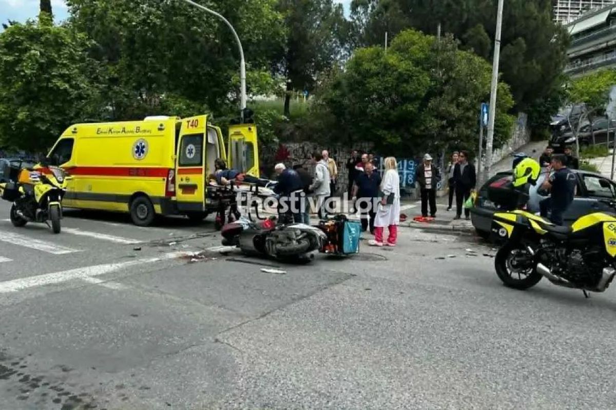 Τροχαίο στη Θεσσαλονίκη