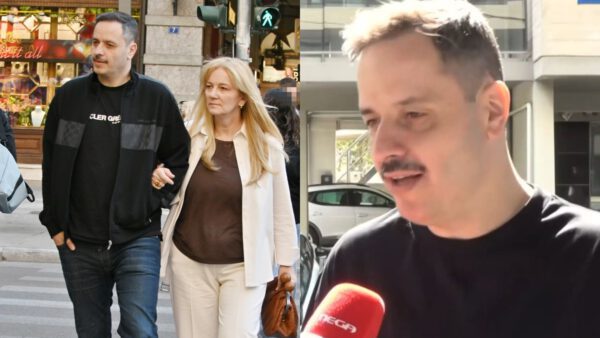 Ο Αλέξανδρος Τσουβέλας με τη σύντροφό του