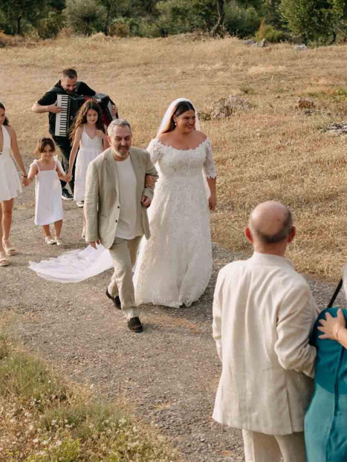 H Δανάη Μπάρκα με τον Χρήστο Χατζηπαναγιώτη