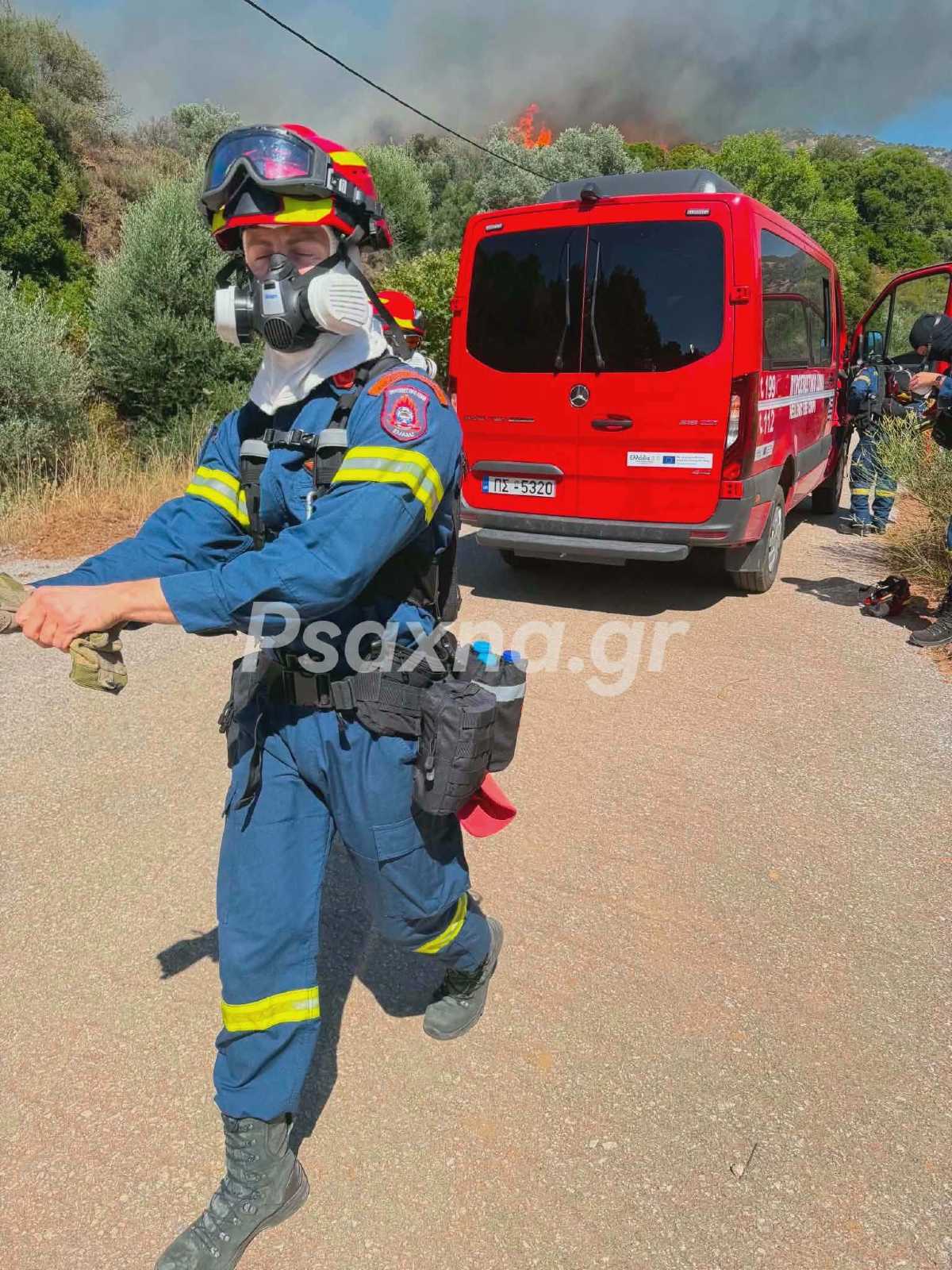Φωτιά στην Εύβοια