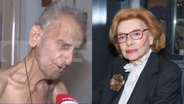 Η Μάρω Κοντού και ο 93χρονος