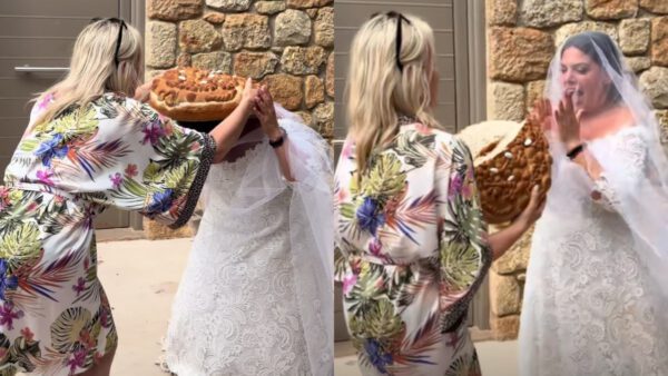 Η Δανάη Μπάρκα με την πεθερά της