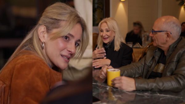 Η Νατάσα Μποφίλιου με τους γονείς της