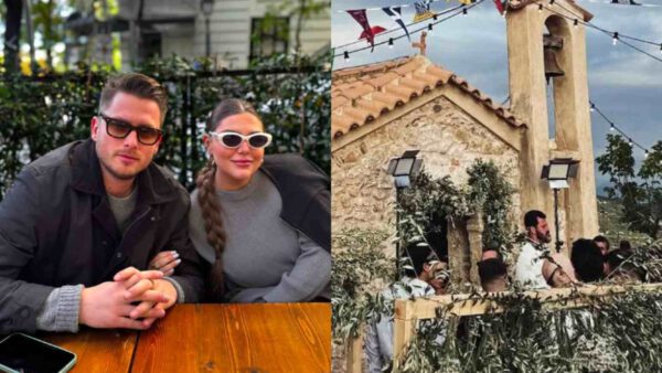 Γάμος Δανάη Μπάρκα, Φάνης Μπότσης