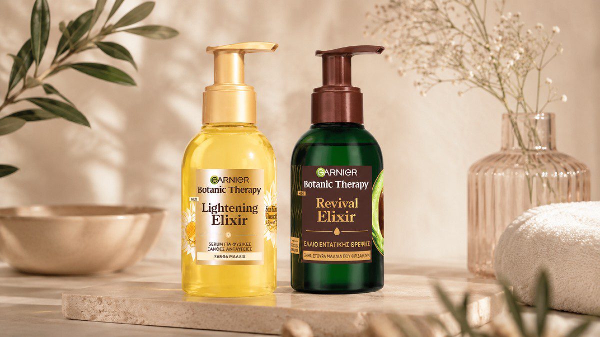 garnier hair oils
