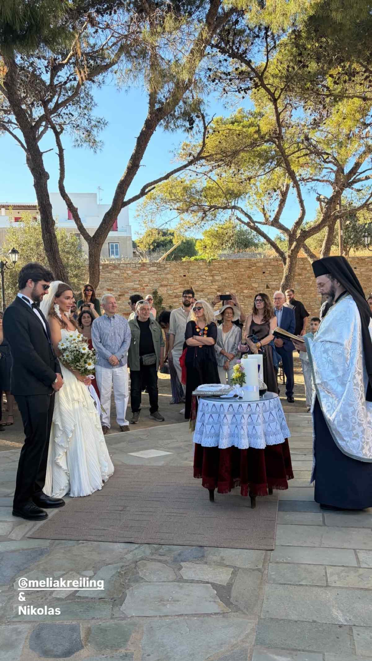 Γάμος Μελία Κράιλινγκ