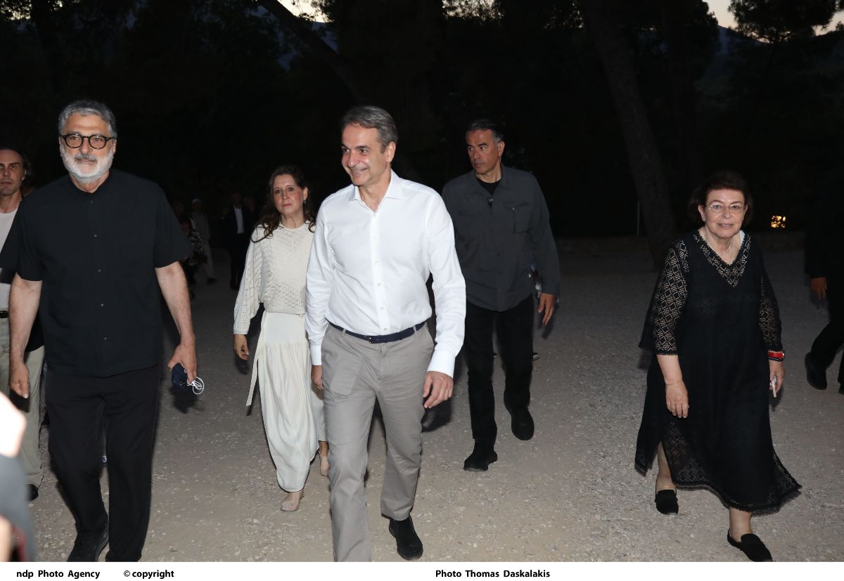 Μητσοτάκης στην επίδαυρο