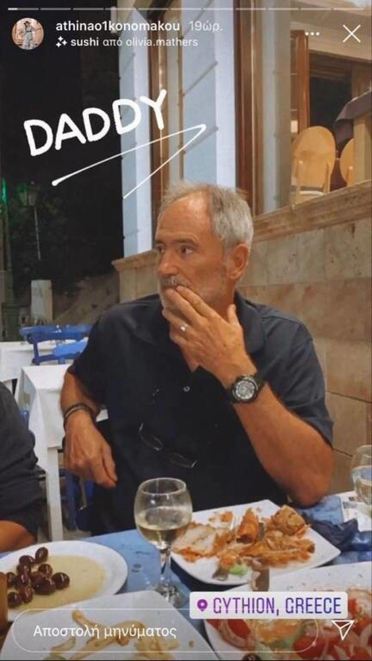 Ο Μπαμπάς της Αθηνάς Οικονομάκου