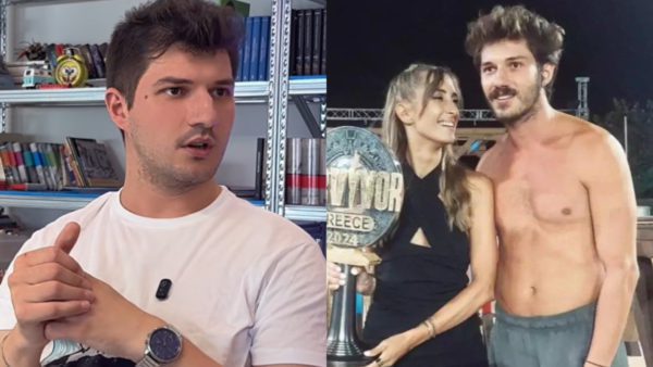 Ο Ντάνιελ Νούρκα με την πρώην σύντροφό του, Στεφανία