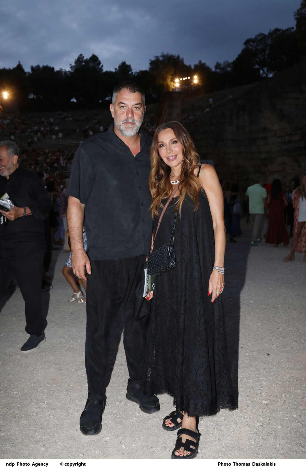 Βασίλης Μπισμπίκης, Δέσποινα Βανδή