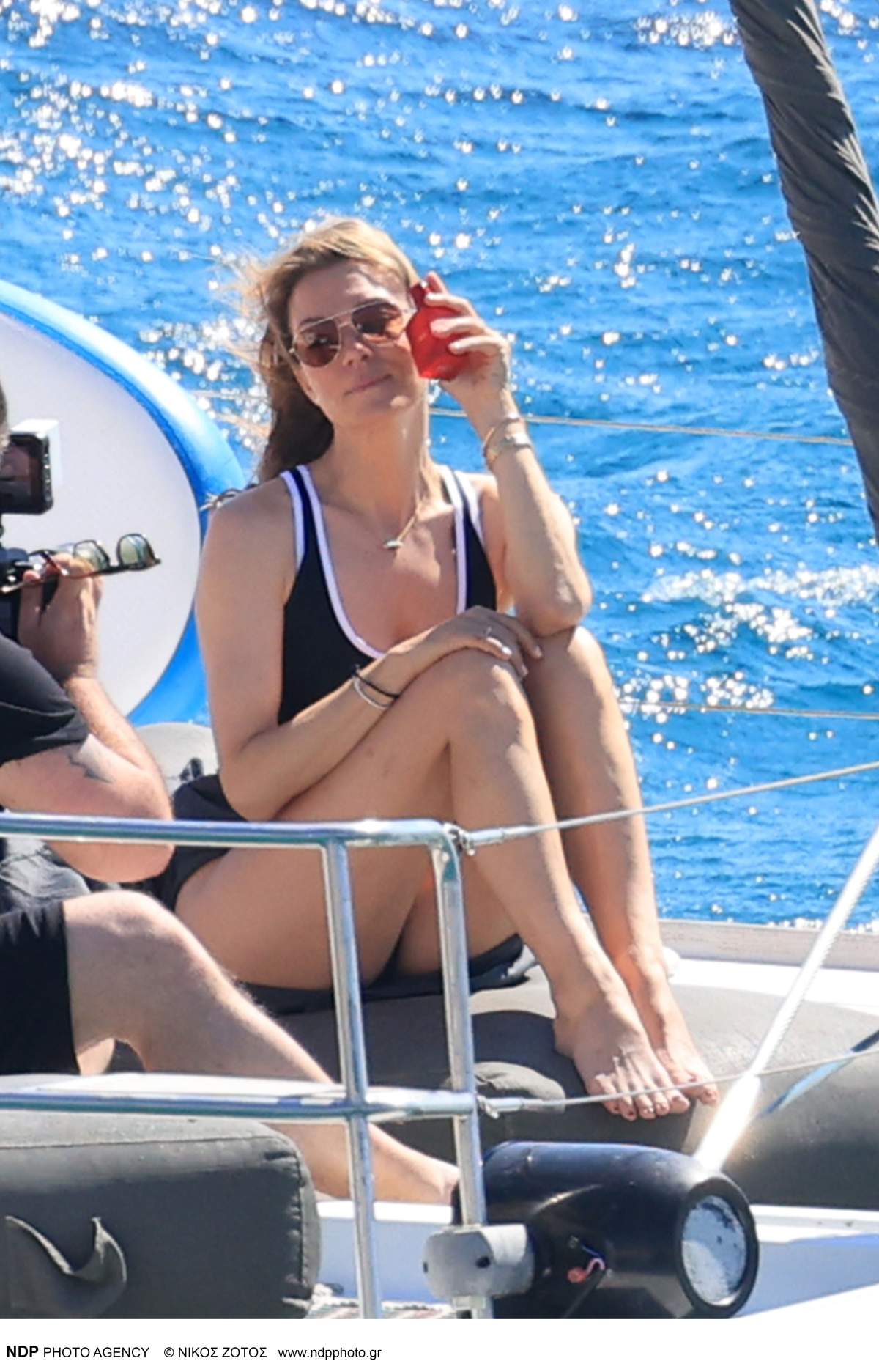 Η Βίκυ Καγιά στη Μύκονο
