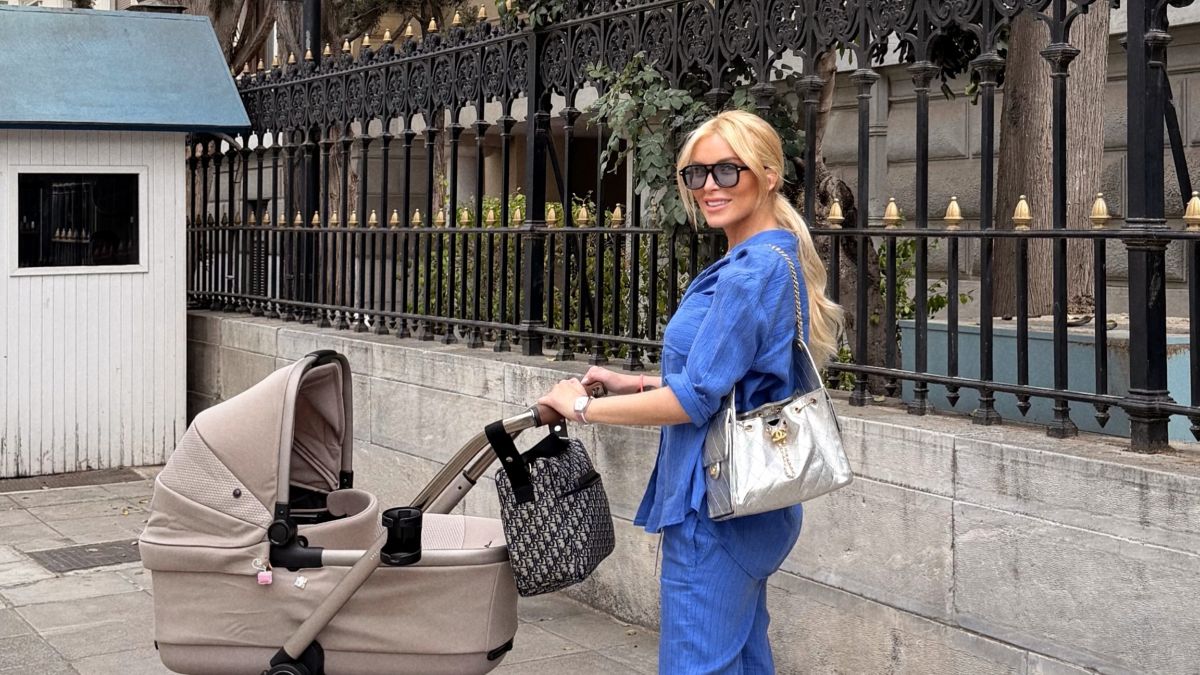 Η Κατερίνα Καινούργιου με την κόρη της