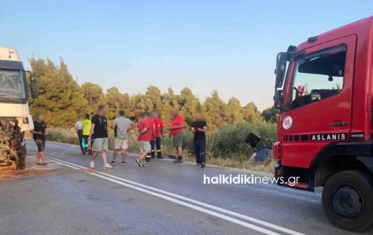 Τροχαίο στη Χαλκιδική