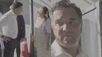 Ο Άδωνις Γεωργιάδης στο Δαφνί