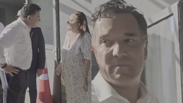 Ο Άδωνις Γεωργιάδης στο Δαφνί