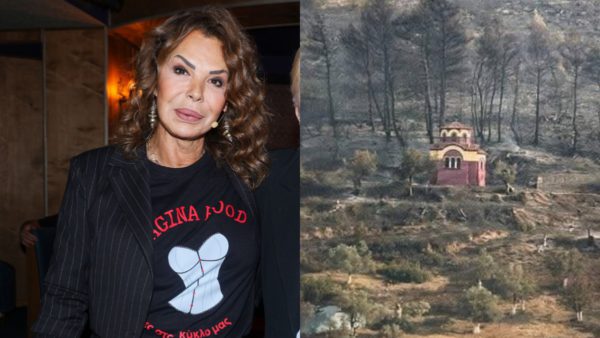 Η Άννα Κουρουπού για την εκκλησία που κάηκε