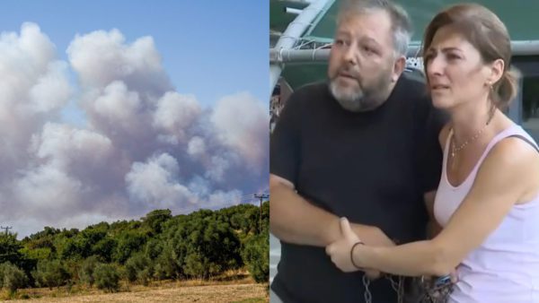 Φωτιά στη Σίβηρη Χαλκιδικής