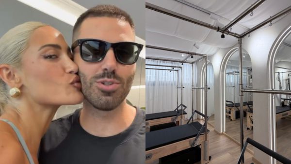Η Ιωάννα Τούνη με τον σύντροφό της