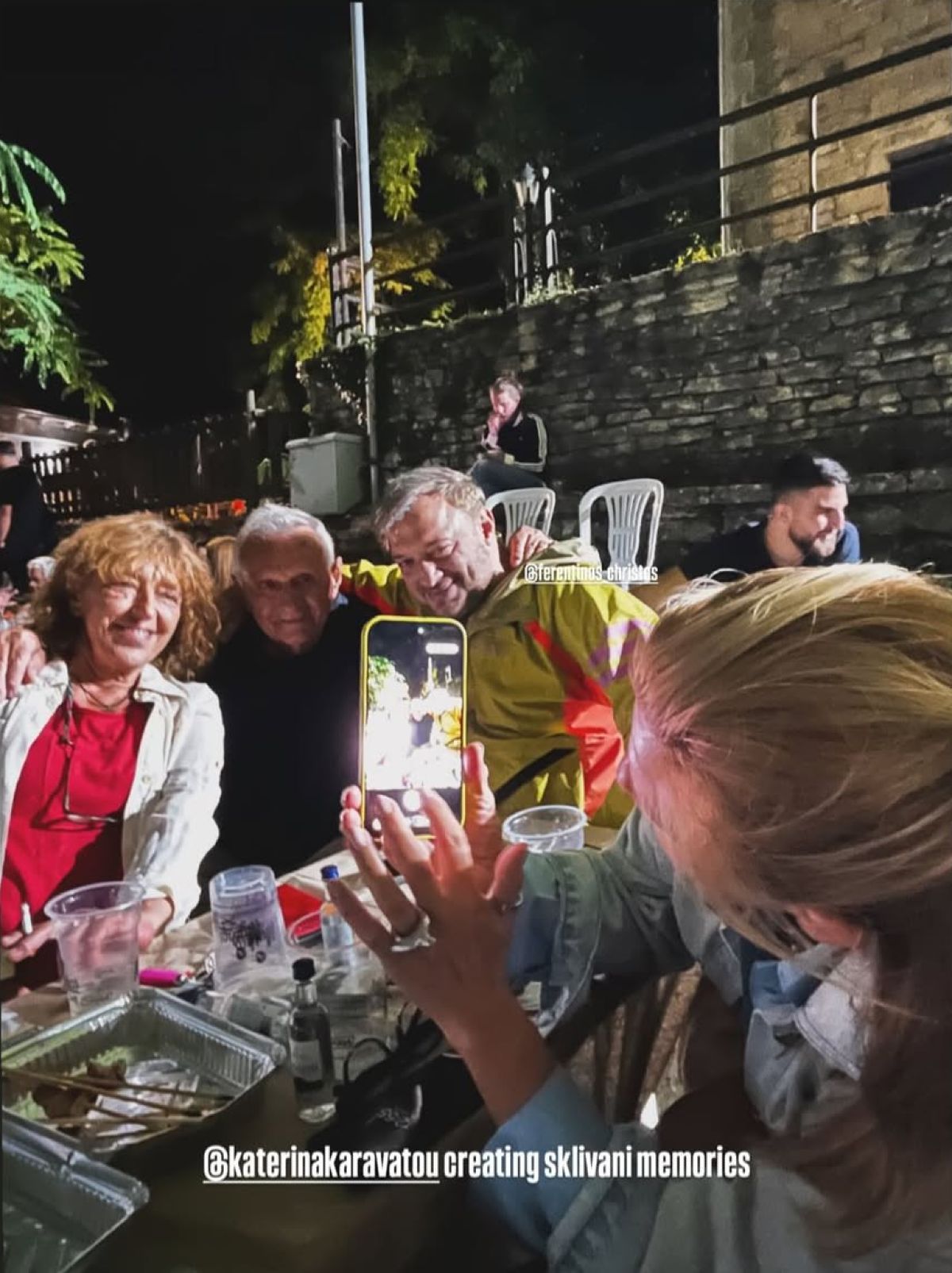 Η Κατερίνα Καραβάτου και ο Χρήστος Φερεντίνος στα Ιωάννινα