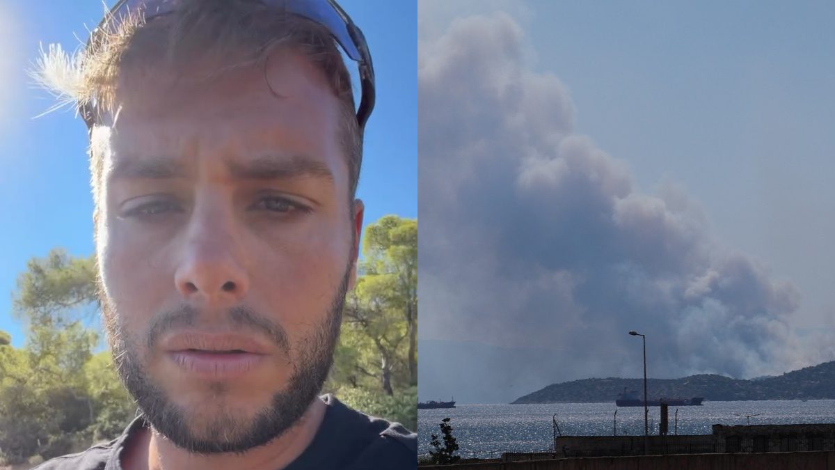 Ο Αλέξανδρος Κοψιάλης στη φωτιά της Σαλαμίνας