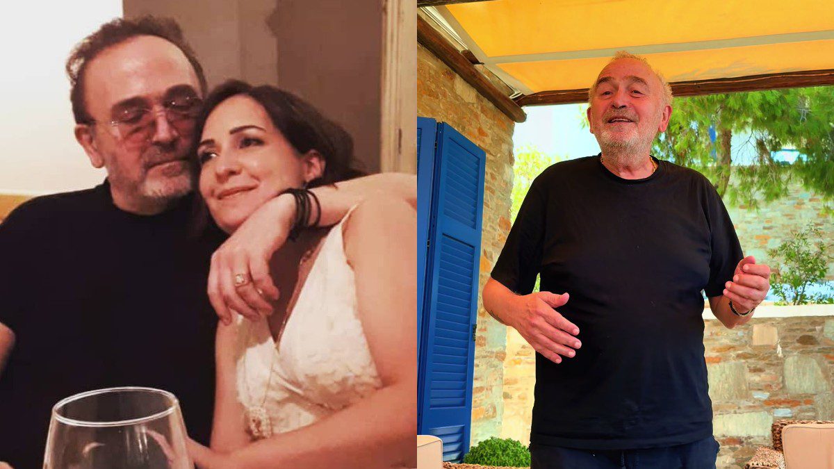Ο Σταμάτης Γονίδης με την κόρη του, Ασημίνα
