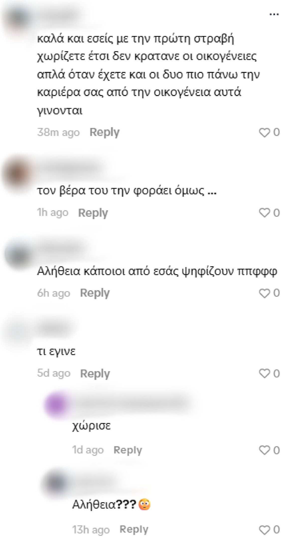 Σχόλια στο προφίλ του Γιώργου Λιβάνη