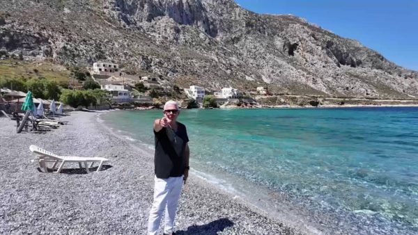 Ο Τάσος Δούσης στην Κάλυμνο