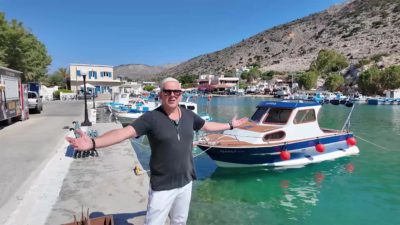 Ο Τάσος Δούσης στην Κάλυμνο