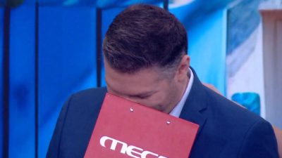 Ο Βασίλης Τσεκούρας στο MEGA
