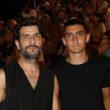Ο Νίκος Κουρής με τον γιο του