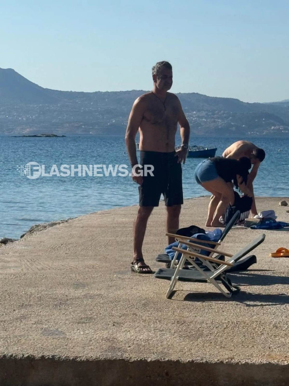 Ο Μητσοτάκης στο Μαράθι