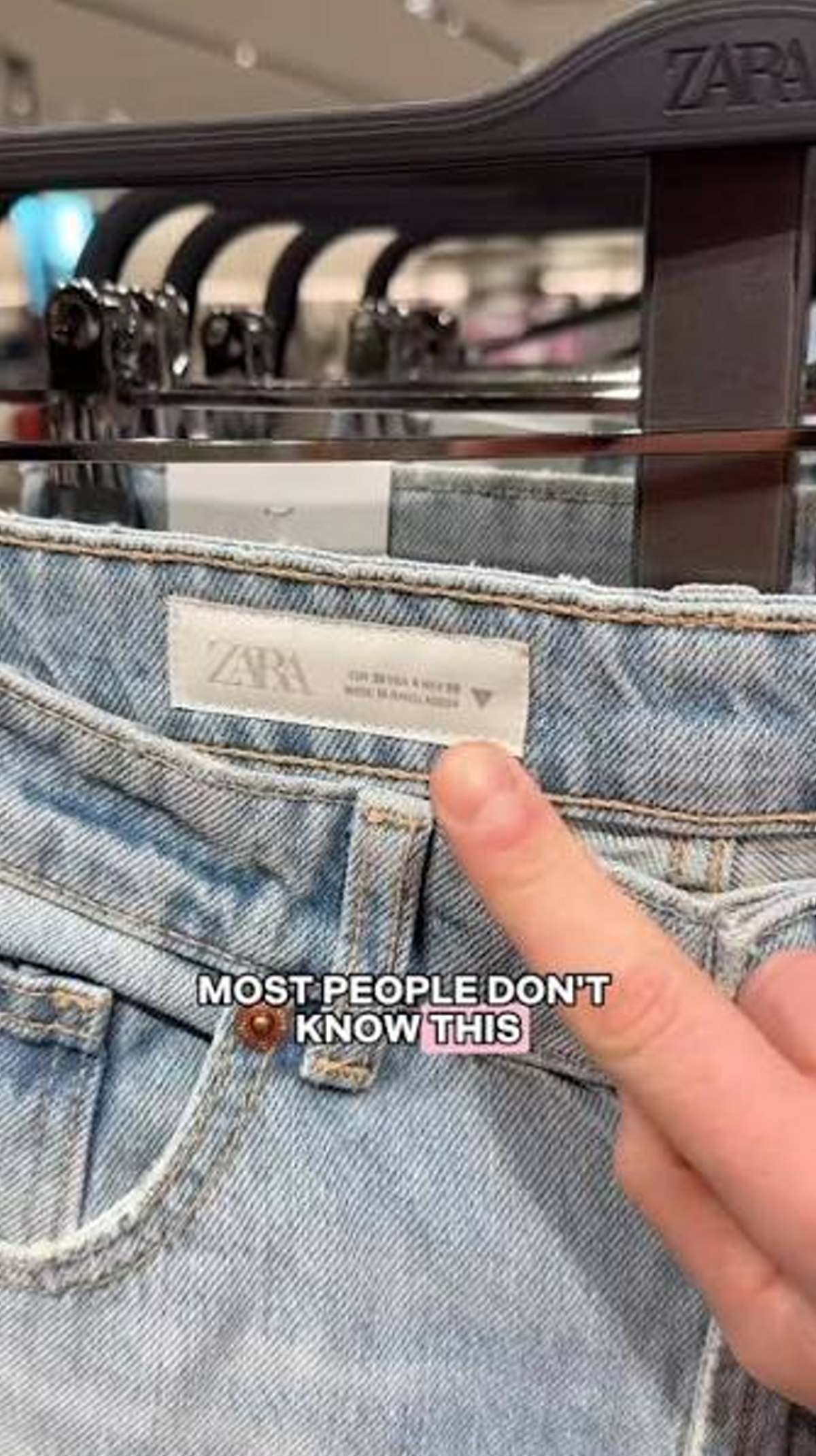 zara ετικέτες