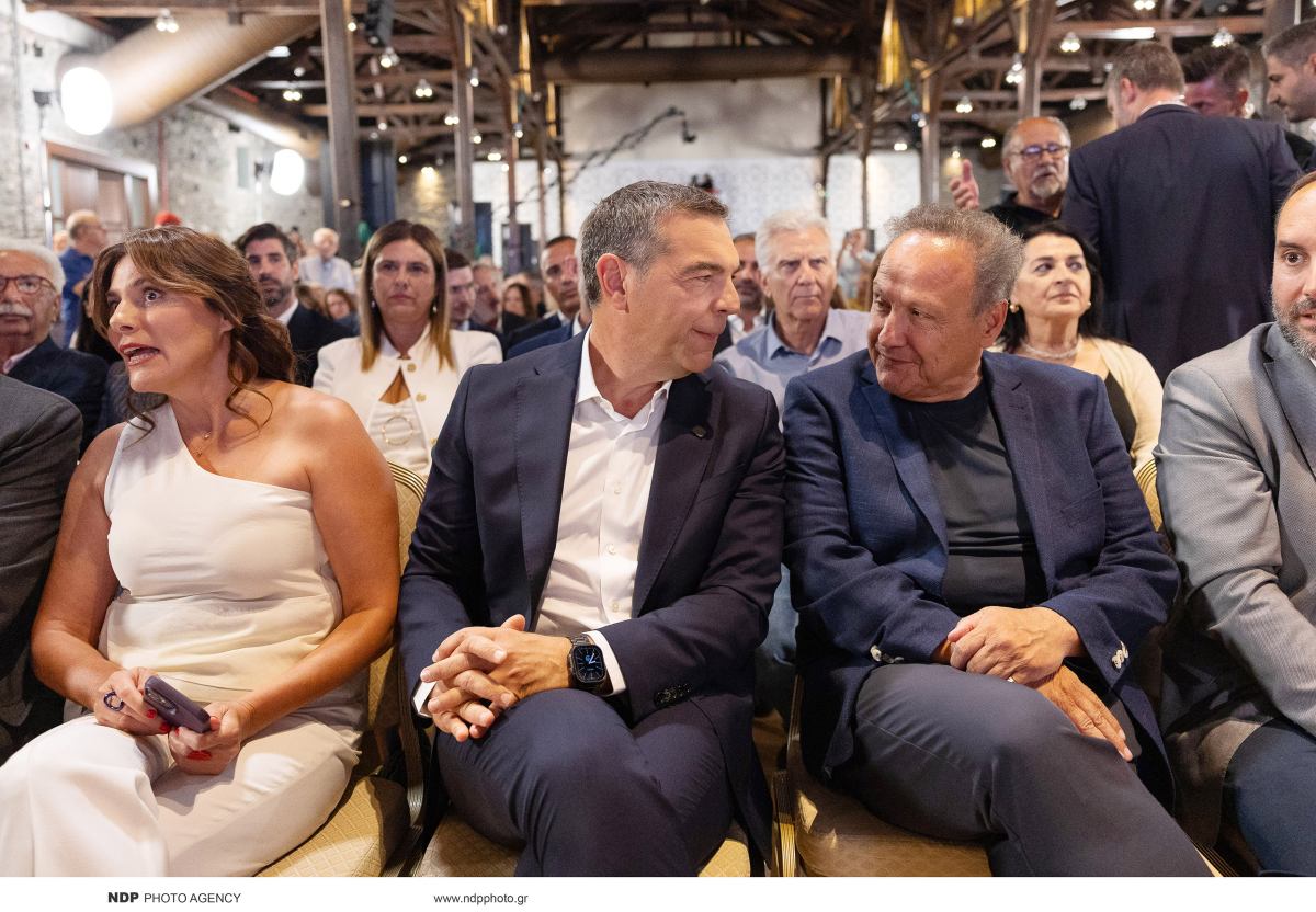 Μπέτυ Μπαζιάνα και Αλέξης Τσίπρας