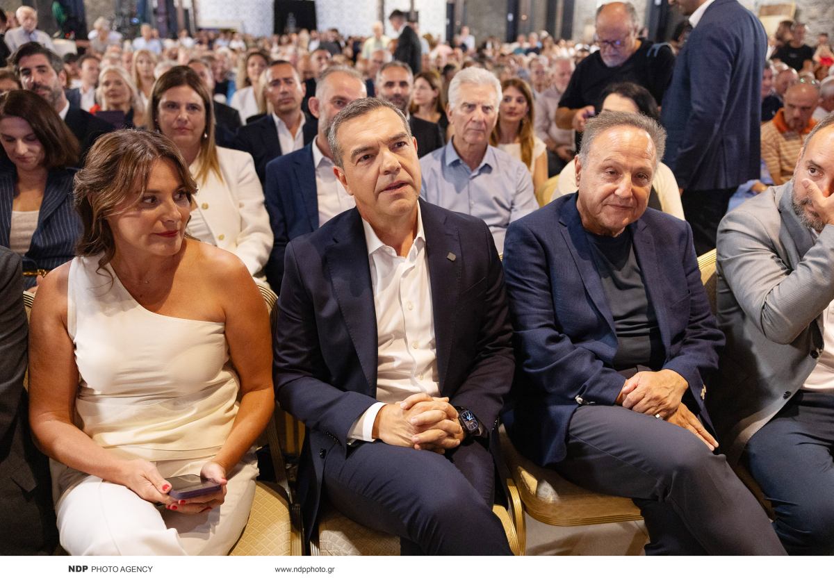 Μπέτυ Μπαζιάνα και Αλέξης Τσίπρας