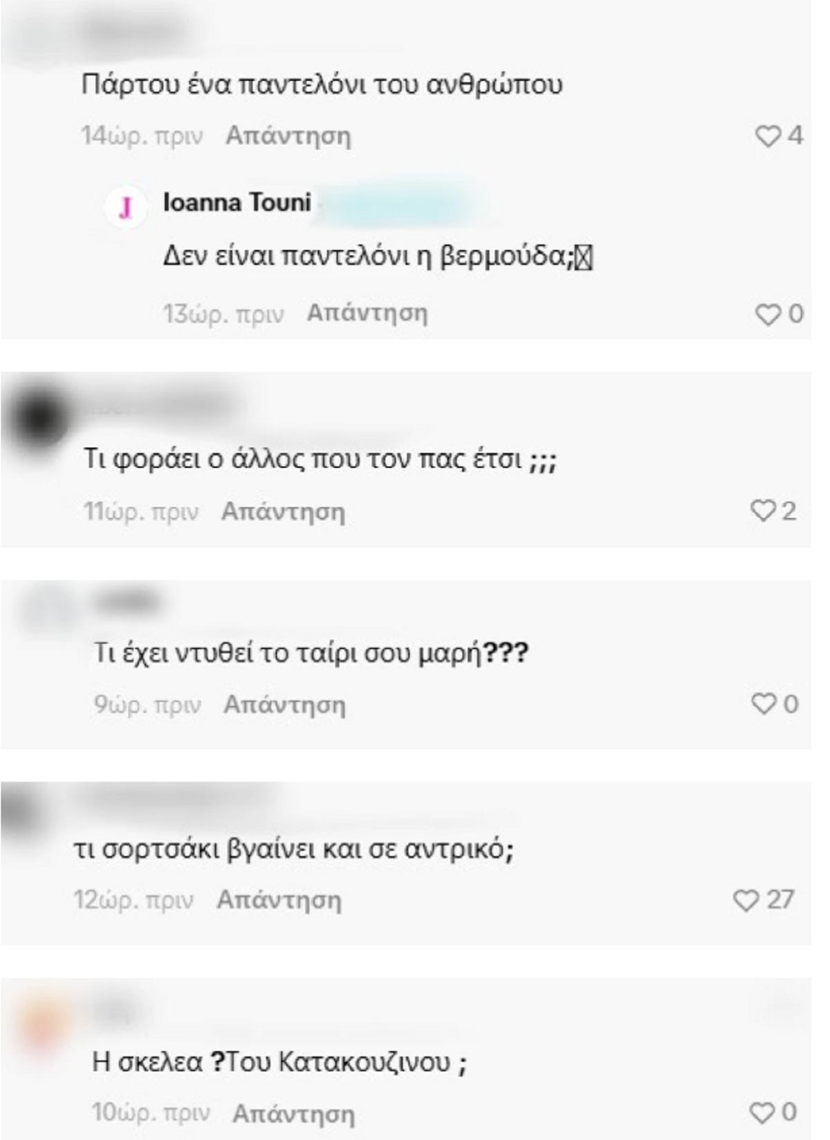 Δημήτρης Σπυριδωνίδης σχόλια